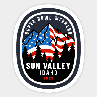 Sun Valley 2023 Sticker